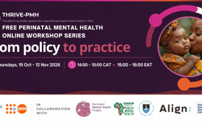 Perinatal Mental Health Workshop Series: From Policy to Practice